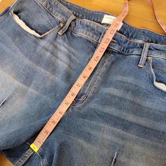 Lane Bryant Front-seamed Signature Fit Mid Rise Relaxed Straight Jean 22 w - Picture 12 of 14